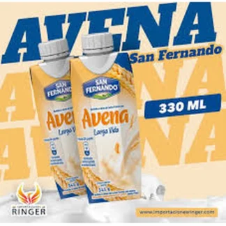Avena san fernando 330ml paca x18 uni