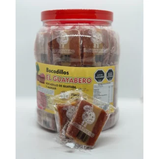 Bocadillo manjar guayaba tarro el guayabero x 50 und