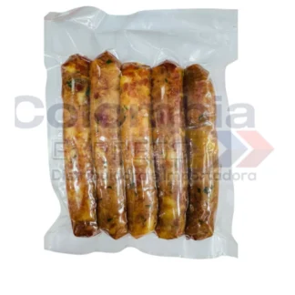 Chorizo antioqueño ahumado x5 unds