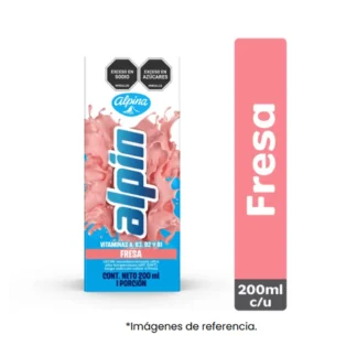 LECHE ALPIN - FRESA 200ML