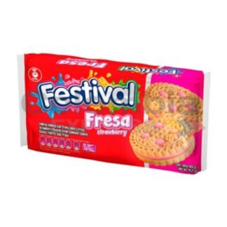 Festival sabor fresa paqt. x 12 und