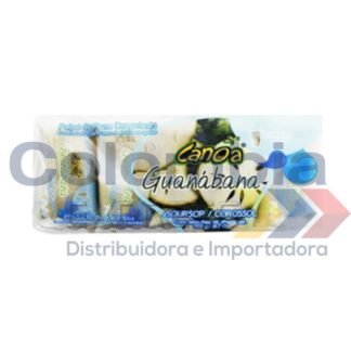 Pulpa canoa guanabana display x 10 sobres 900 gr